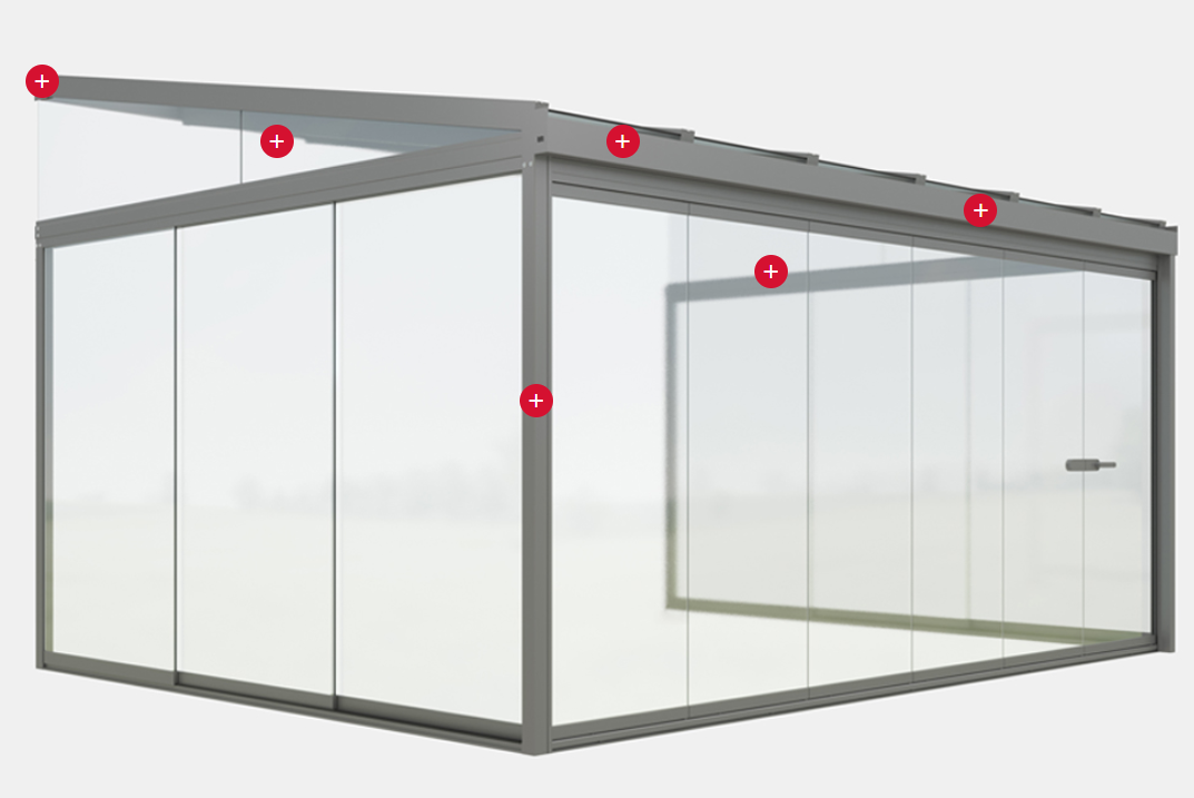 Wintergarten Detailansicht